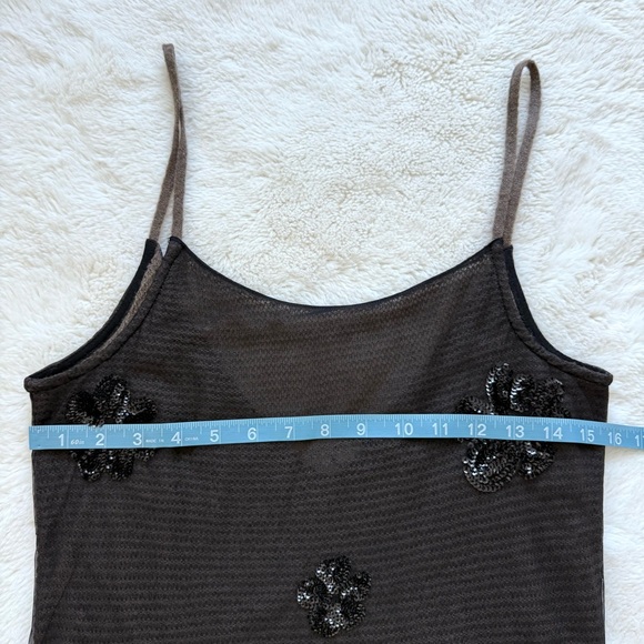 Women evening maxi dress with sequins size 8 US - Picture 7 of 12